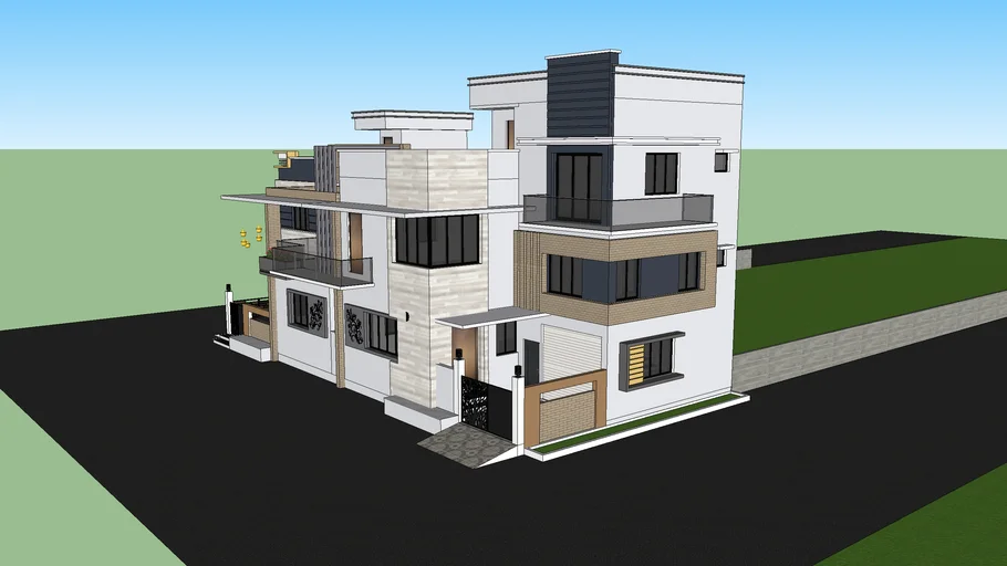 Dinesh home exterior home design