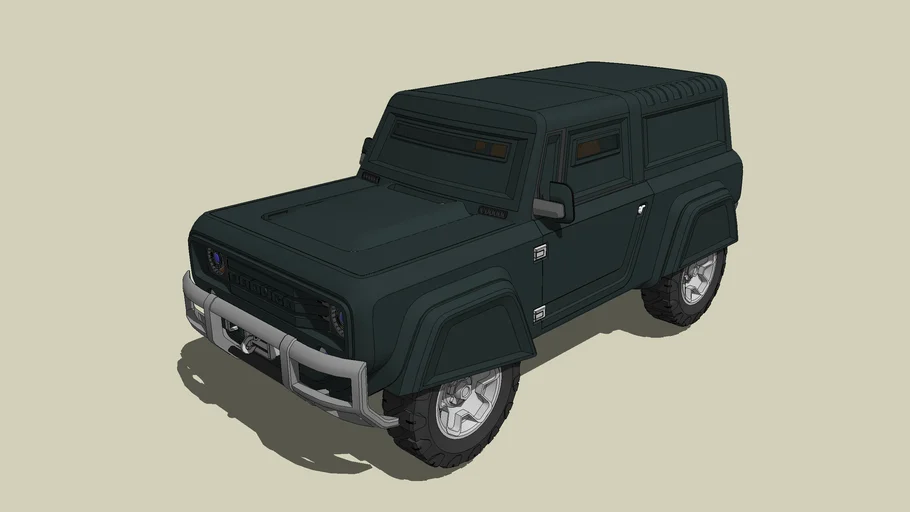 Armored FORD Bronco Concept