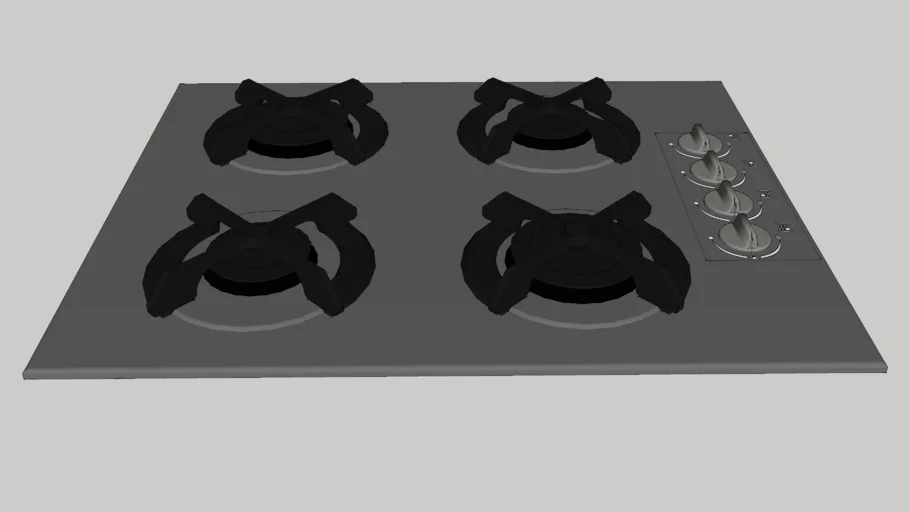 Cocina Encimera de Vidrio