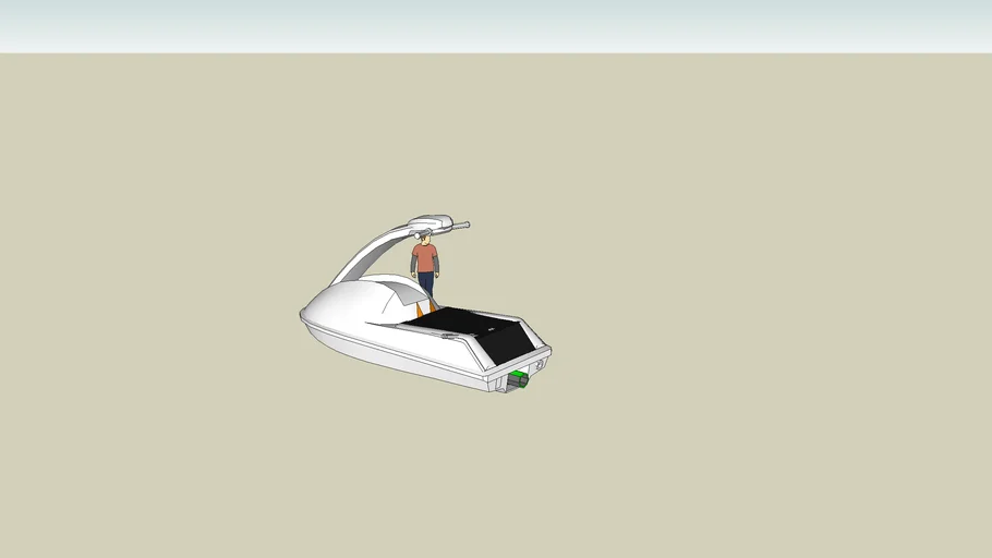 jet ski with engine