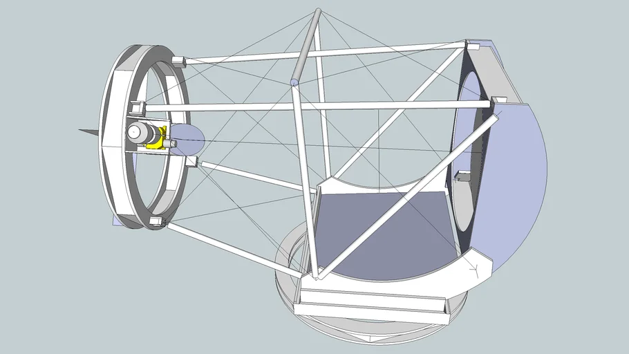 25 inch F2.6 Tensegrity Reflecting Telescope