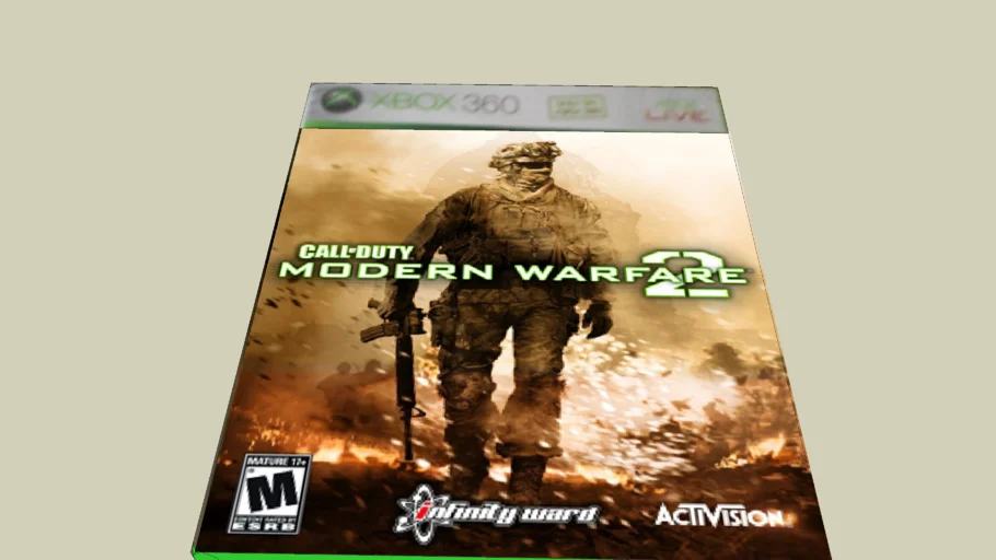 Call of Duty Modern Warfare 2 game case