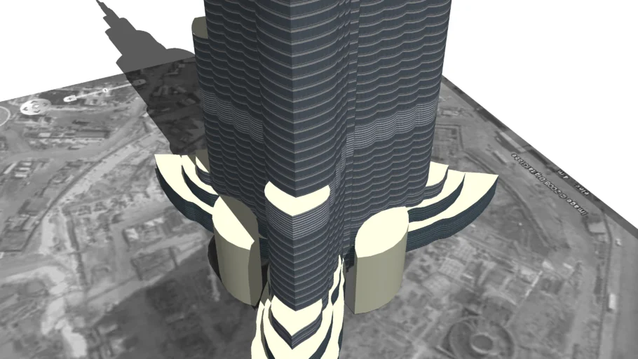Burj Dubai (Google Earth Perfect Version)