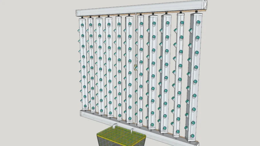 Modular Hydroponics Tower