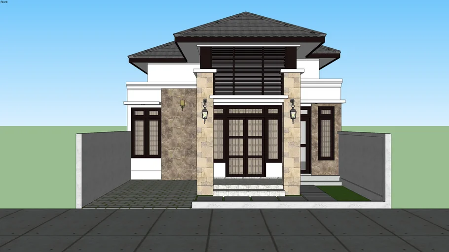 Rumah satu lantai