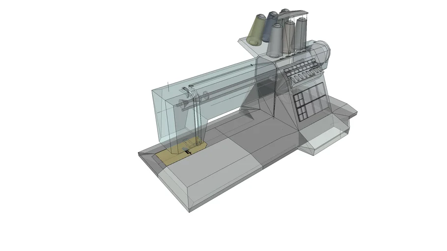 deVisser industrial sewing machine
