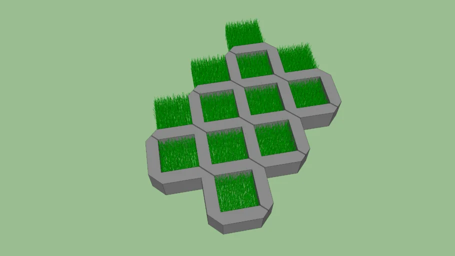 Grass Block by Maz Hendro