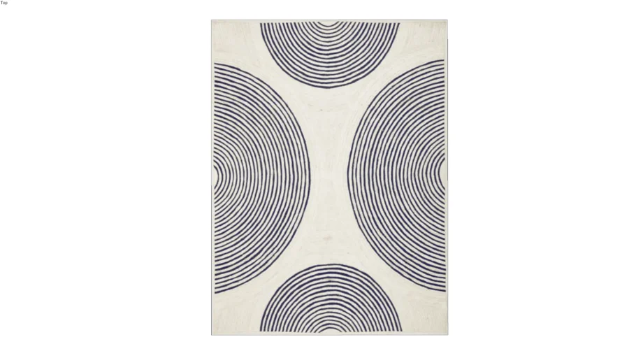 West Elm Jute Ripple Area Rug 9x12