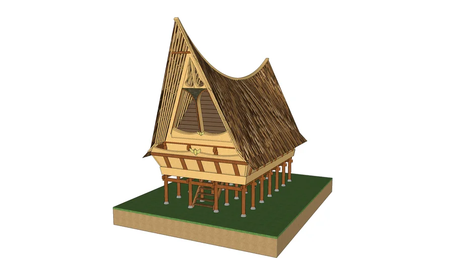 Rumah Adat Batak Bolon