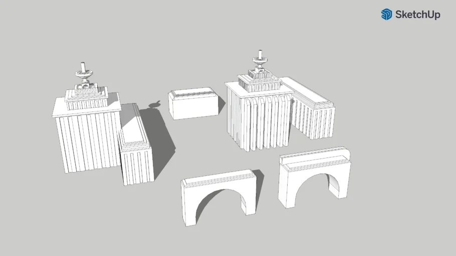 a set of random TCF parts