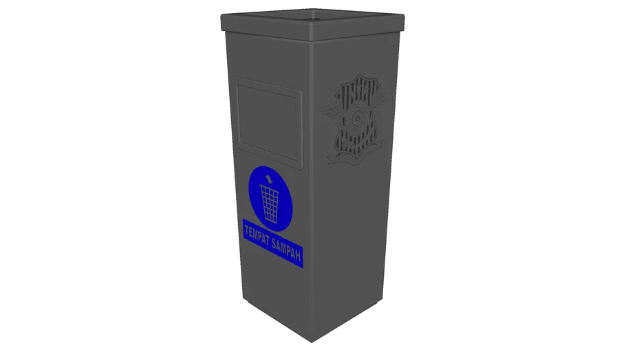 Tempat Sampah / Trash Bin / Garbage Can by #martapasaa