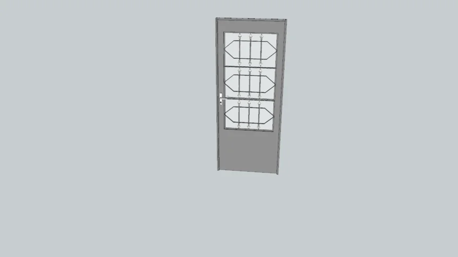 Porta de ferro