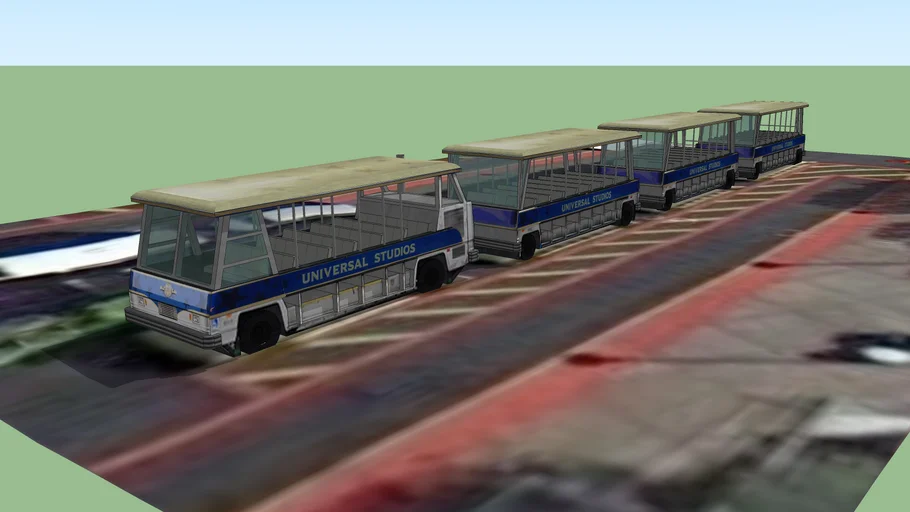 Universal Studio's Tour - Tram
