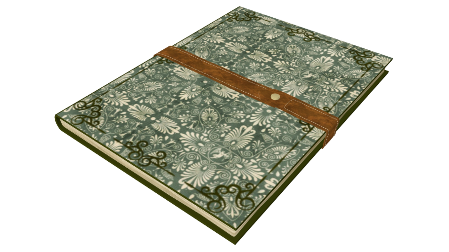 livro agenda vintage decor