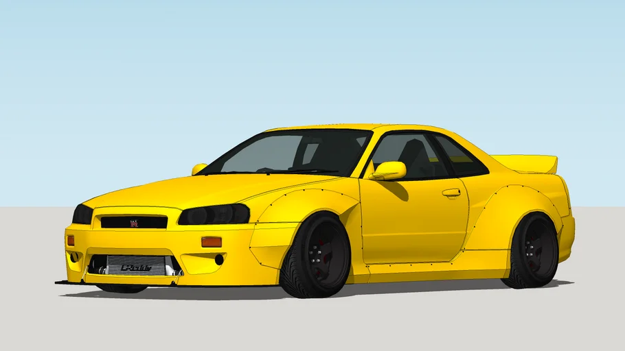 1999 Nissan - GTR R34 GT-R V·spec II Rocket Bunny *