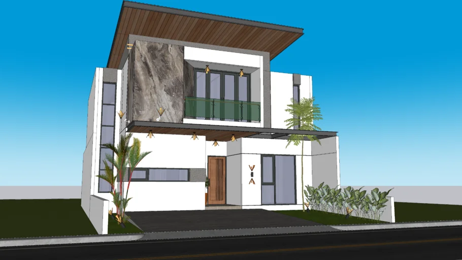 Rumah Tropis Modern