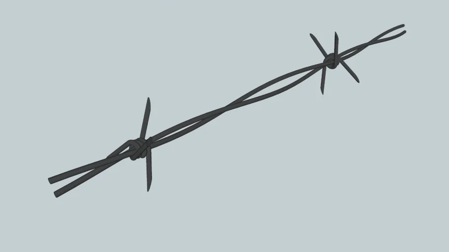 SEAMLESS BARBED WIRE (3D)