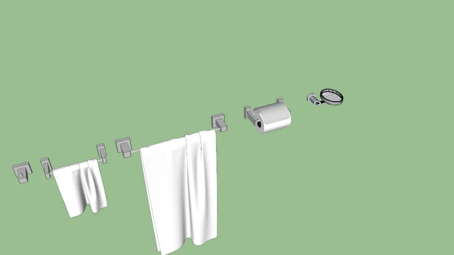kit porta toalha