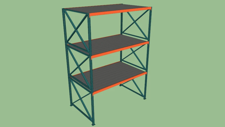 Warehouse Shelving Unit for Products