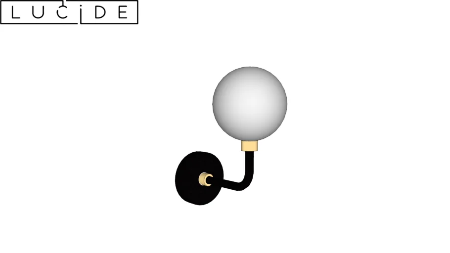 Lucide Berend Wandlamp Badkamer 25,2cm - 1xG9 - IP44