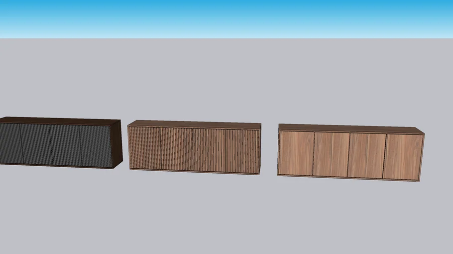 Wood Console