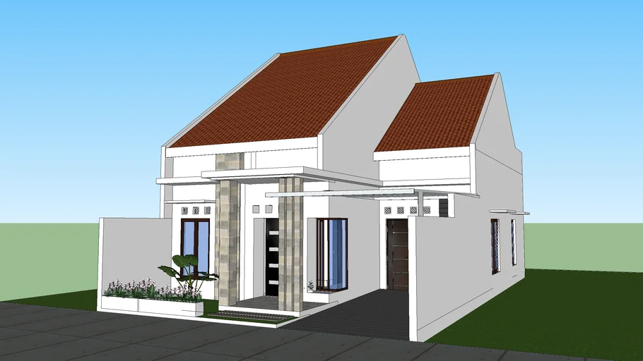 rumah minimalis 1 lantai