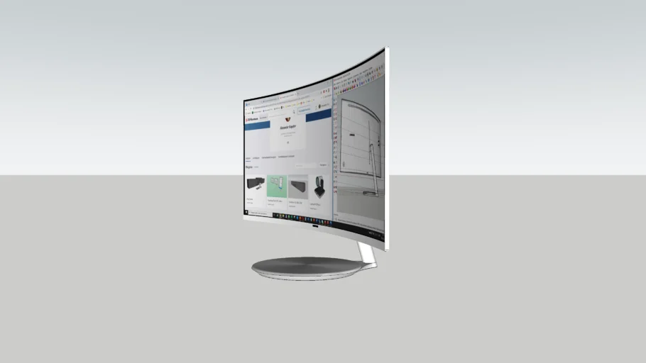Samsung 34'' curved monitor