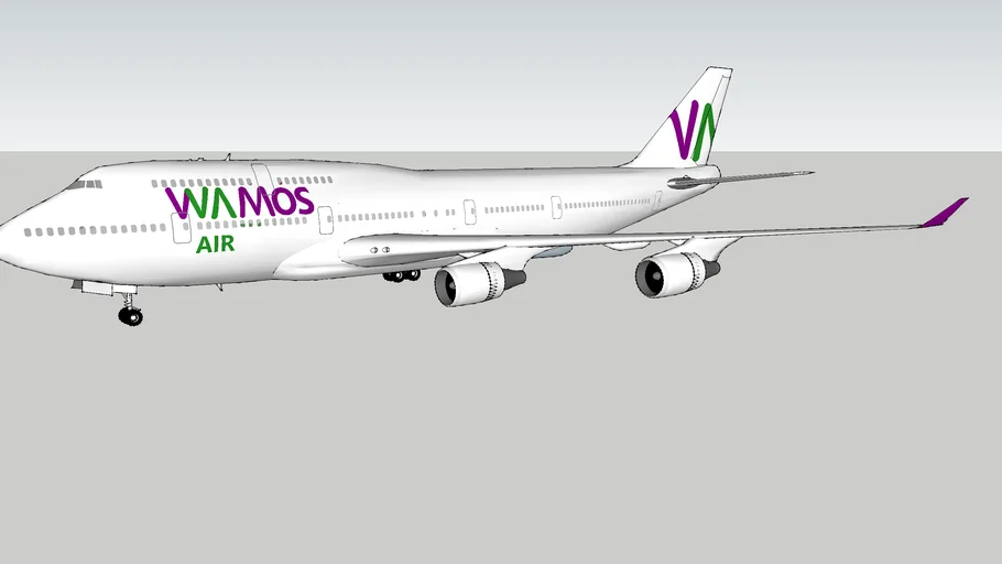 Wamos Air Boeing 747-400