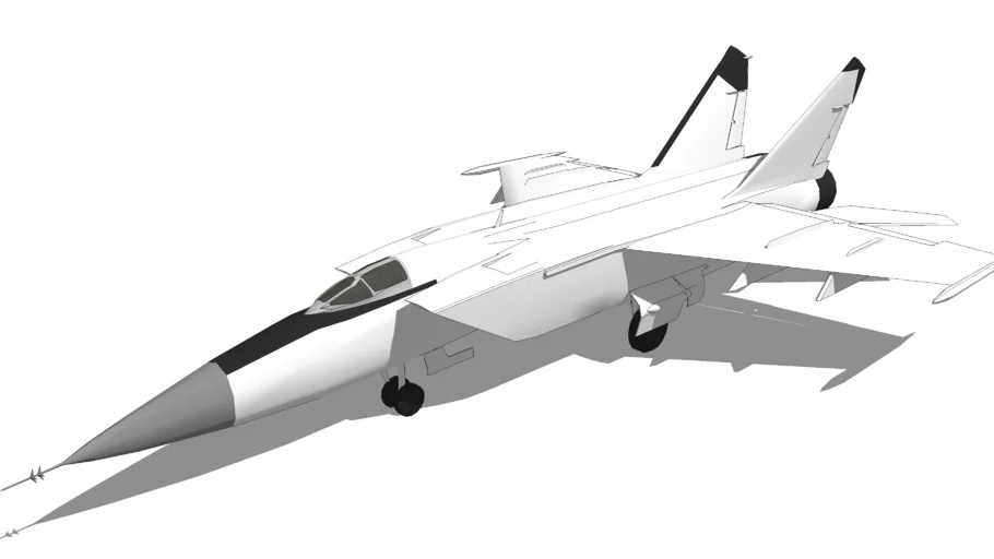 Aircraft - Mikoyan-Gurevich MiG-25 "Foxbat"
