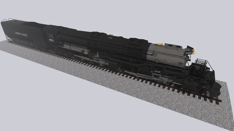 Union Pacific 'Big Boy' no. 4002 | 3D Warehouse