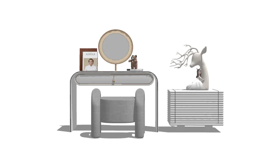 makeup table