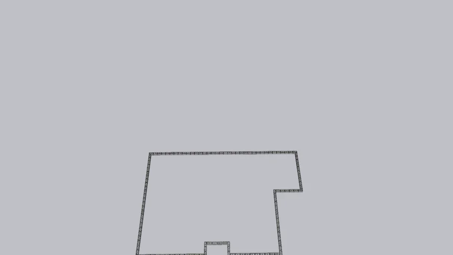 2 bed 2 bath foundation | 3D Warehouse