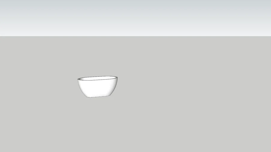 Tub Oval Stand Alone