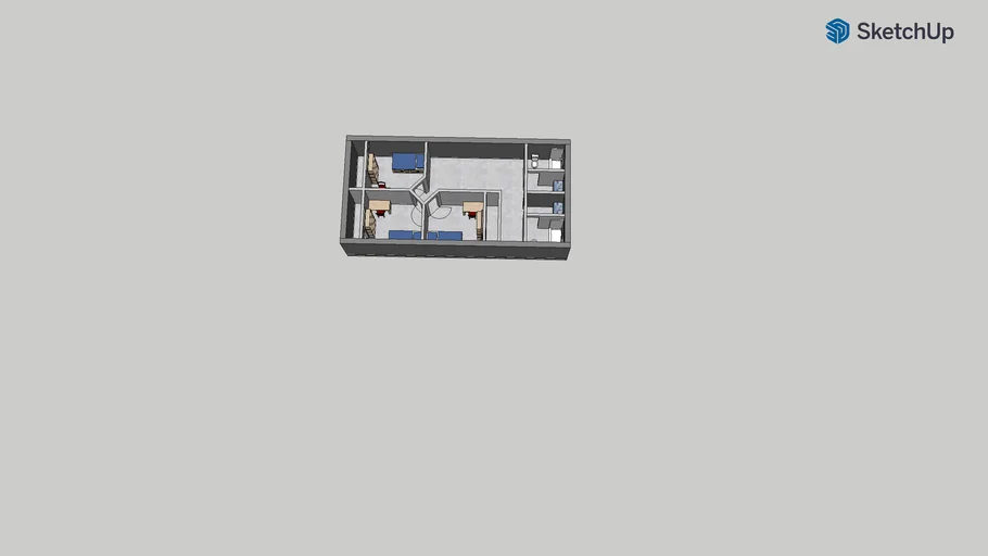 3 Kids Bedrooms & 2 full bath