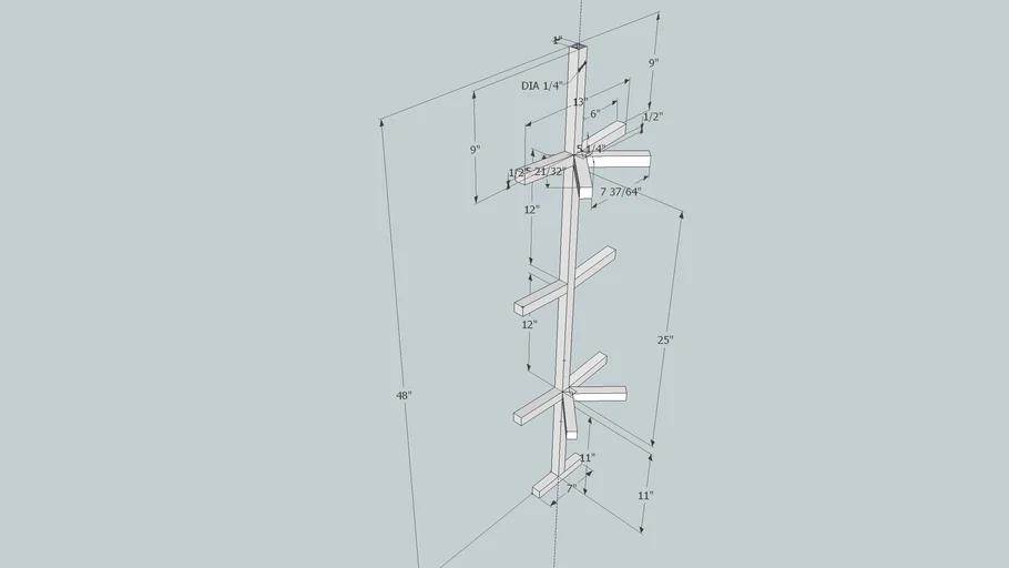 Deer Toxic Climbing Sticks - Bottom Section