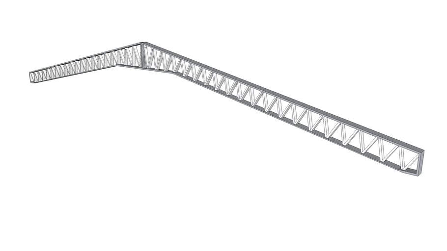 Cabreada reticulada metalica