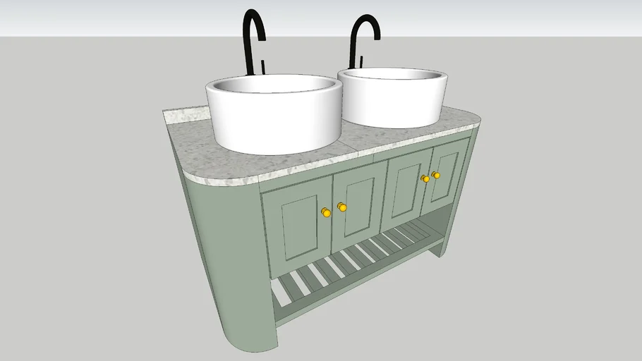 Sink Double Vanity