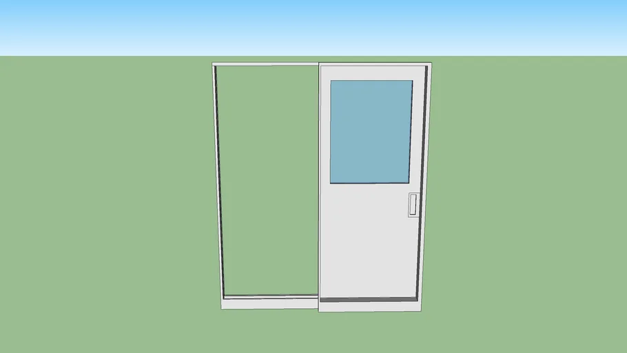 單趟門 Single sliding door