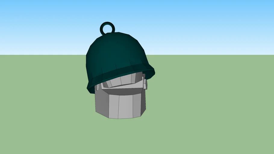 TF2 Soldier Botkiller Head