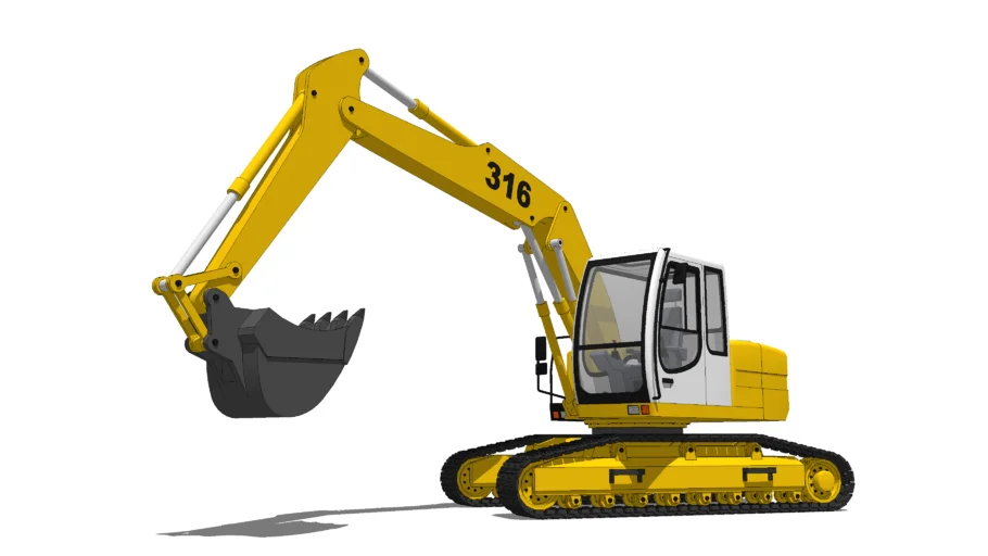 Liebherr excavator (tracked)