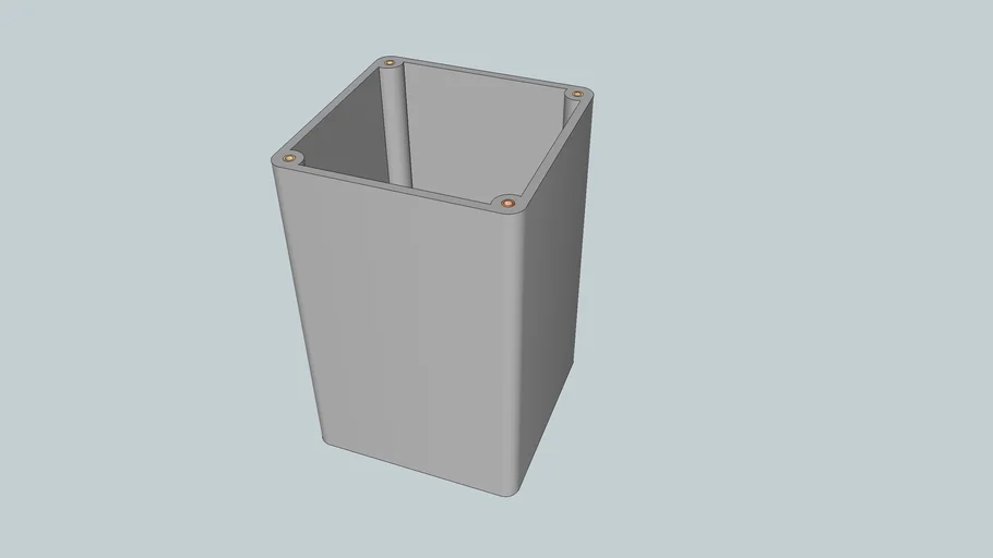 4"x6" PVC Junction Box without Lid