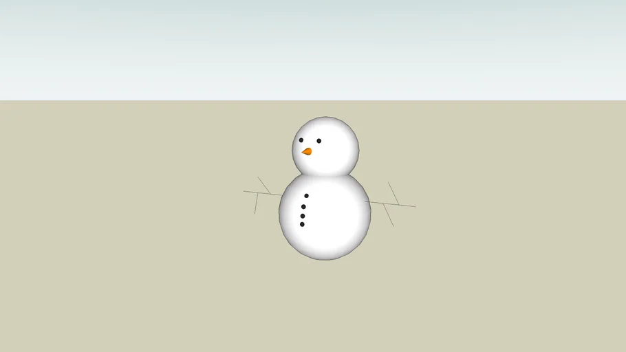 Snowman | 3D Warehouse