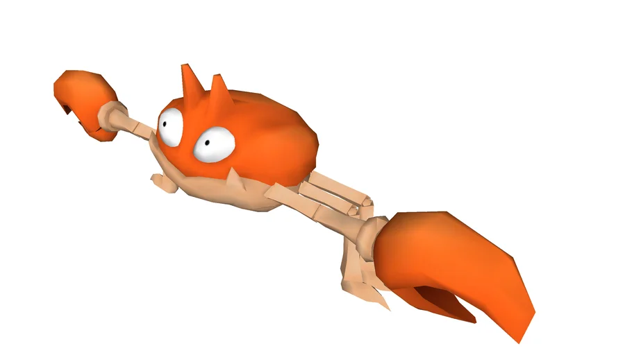 098 Krabby - Pokemon Model