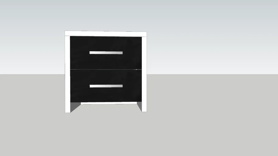 Argos Home Broadway Bedside Table