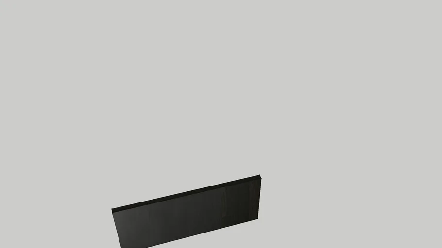 IKEA BESTA Façade LAPPVIKEN 60x26 brun noir