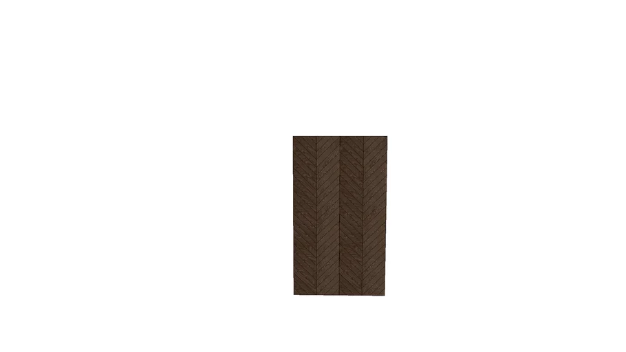 chevron wall panel smoked oak