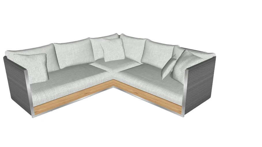 SABAH 3 PC SECTIONAL SOFA