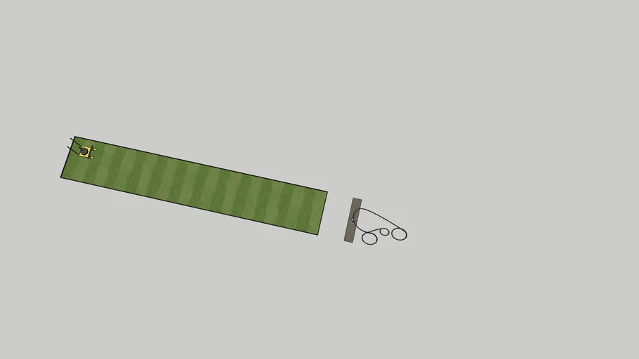 gym sled turf and ropes training