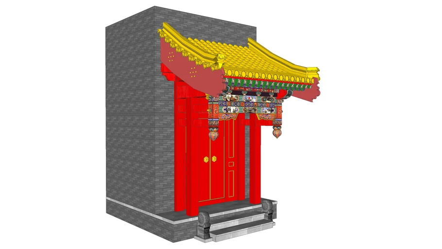 中式大门6