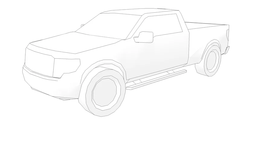 Low Poly Truck